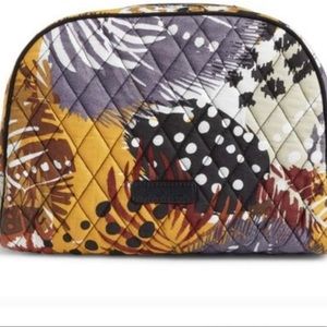 Vera Bradley Large Zip Cosmetic in Painted Feather